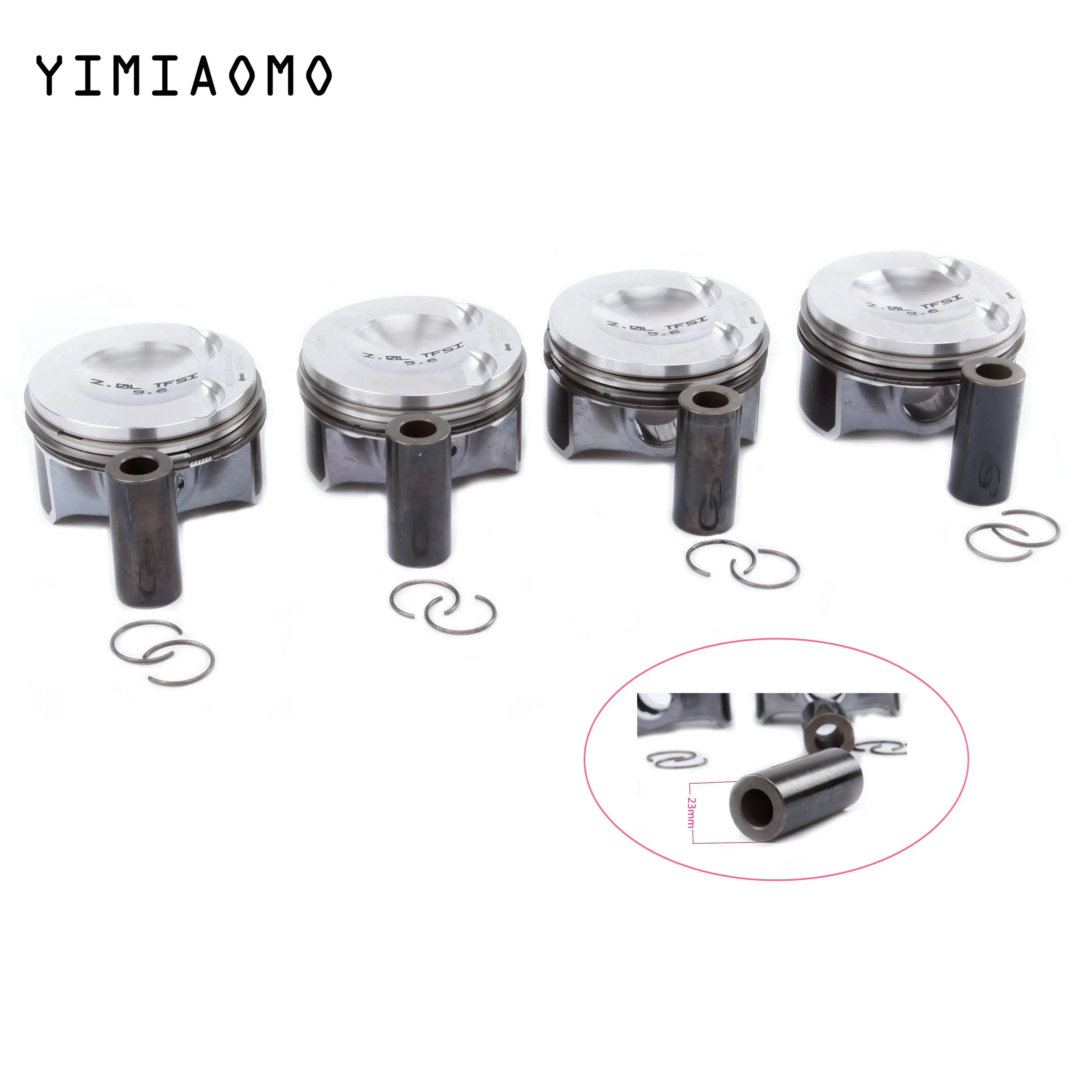 

N 911 766 01 23MM Pistons Kit For Audi A4 A5 A6 Q5 A7 A8 TT VW Golf Jetta Passat CC Tiguan Skoda Octavia Superb Seat Altea 2.0T