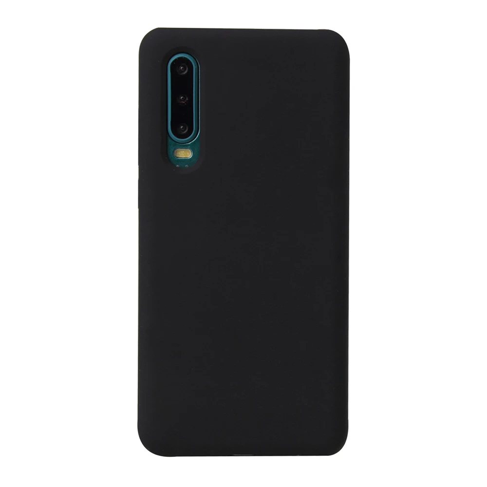 Aibevi чехол для телефона HUAWEI P20 P30 mate 20 Pro X Nova 4 для IPhone 11 Pro 6 6S 7 8 Plus X XS Max XR мягкий жидкий силиконовый чехол - Цвет: Black