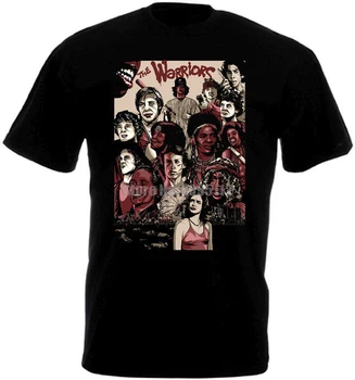 

The Warriors Movie Poster Youth Vintage T-Shirts Anarchy Shirts Anime T Shirts Band Tshirt Delivery From Russia Oaatek