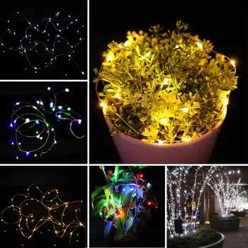 

2M 20 LED Copper String Light Waterproof Lamp Christmas Wedding Party Decor
