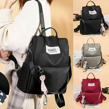 

Women Bag Waterproof Backpack Rucksack Theft Prevention High Capacity Travel Bag Waterproof Oxford Travel School Girl Backpack