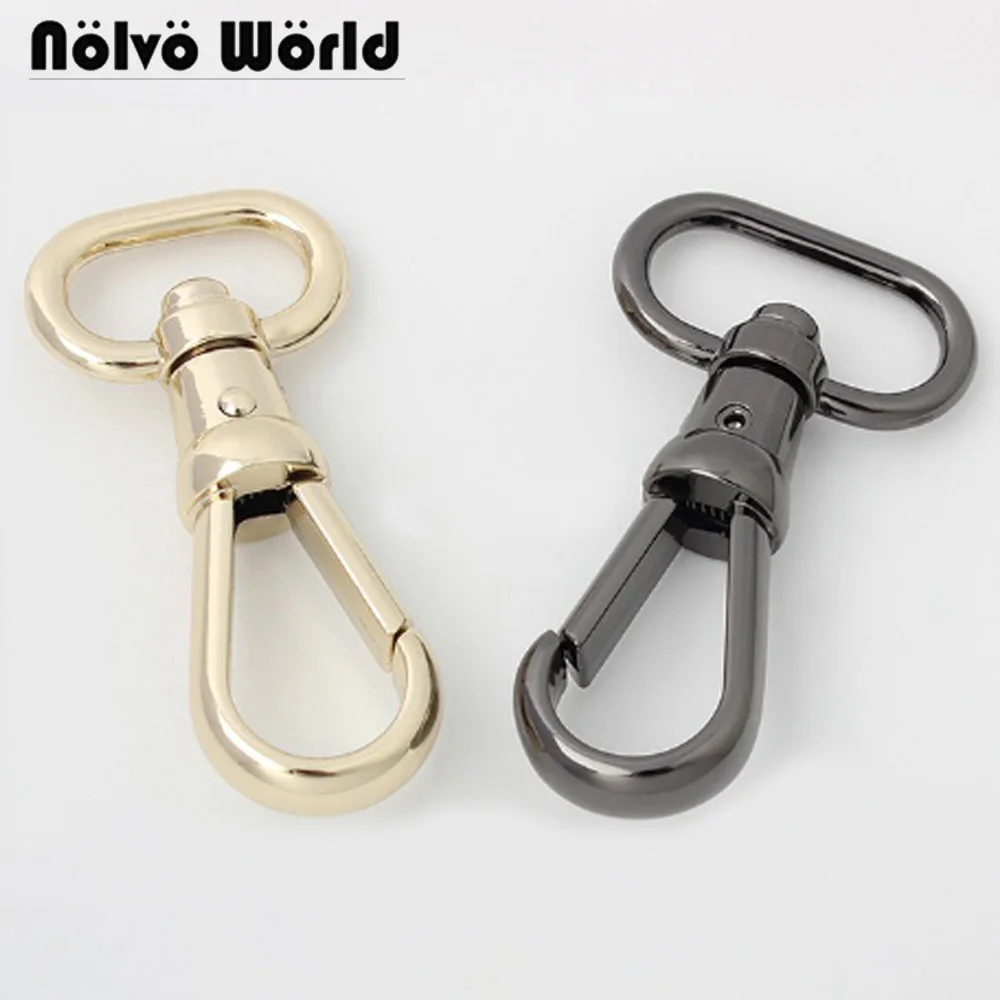 10 50 pieces 4 colors 20mm 25mm men purse snap hook clasp clip swivel
