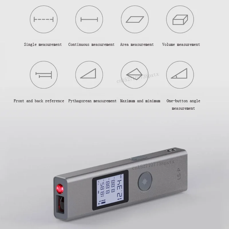 Xiaomi Mijia Duka лазерный дальномер 40 м LS-P дальномер usb зарядка высокая точность измерения Портативный Ручной дальномер