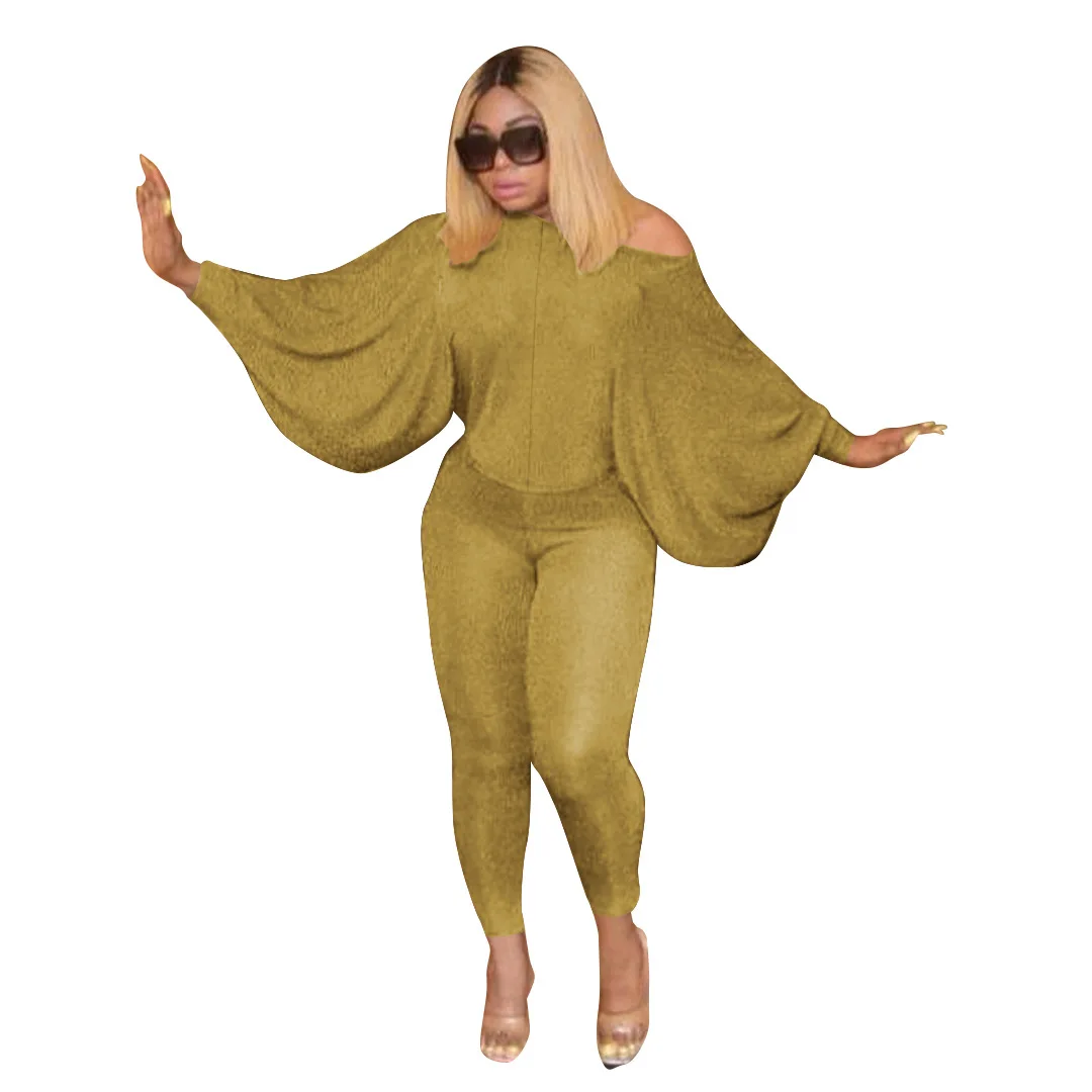 

African Clothes for GirlsDashiki New Fashion Suit ( Top and Trousers ) Super Elastic Party Plus Size Africa Clothing For Lady