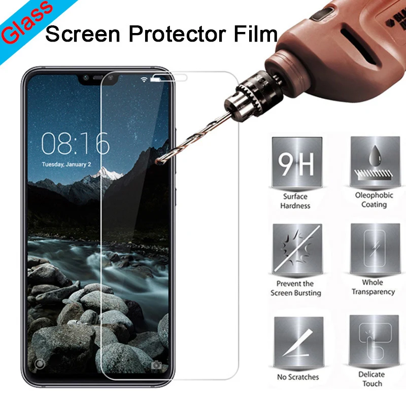 

Transparent Protective Film for Xiaomi Mi Max 2 3 Front Glass for Xiaomi Mi Mix 2 3 2S Note 3 9H HD Toughed Tempered Film