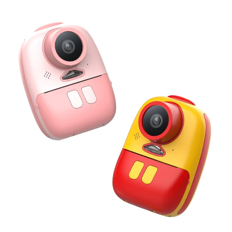 Children Camera Instant Print Photo Digital Camera HD 1080P Video Children's Camera with Print Paper Toy Gift Kids Camera digital camera with bluetooth Digital Cameras