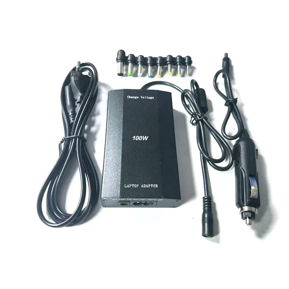 

ZH-100W Smooth Shell Universal Notebook Computer Charger Power Supply AC Adapter Rectangle Adapter Charger short circuit protect