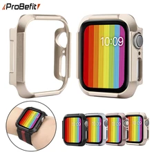 Жесткий противоударный чехол для apple watch 4 5 40 мм 44 мм Броня тонкий бампер для apple корпус для часов для Iwatch 5 4