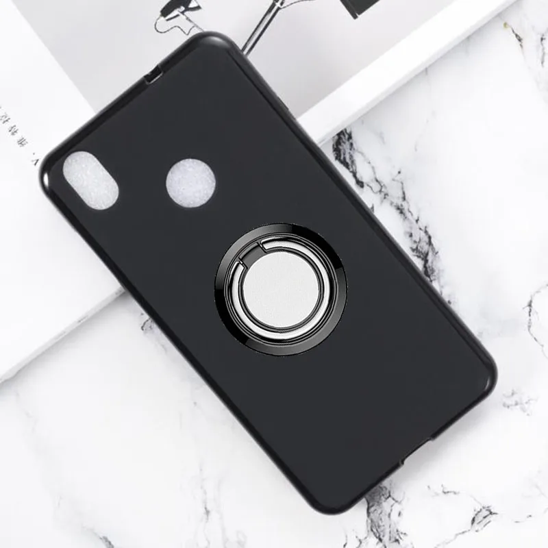 for TP-Link Neffos C7 Back Ring Holder Bracket Phone Case Cover TPU Soft Silicone Cases Y7 c7 5.5&quot | Мобильные телефоны и