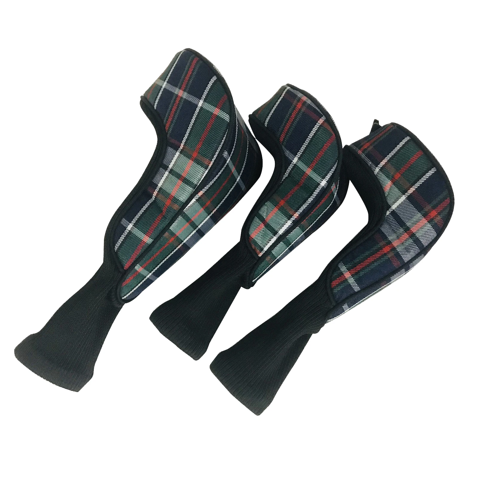 3x Premium Golf Club Headcovers Woods Drivers Fairway Hybrid Protector 1 3 5 7 X