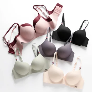 

Sexy Bras for Women Push Up Lingerie Seamless Bra Bralette Wireless Brassiere Feme