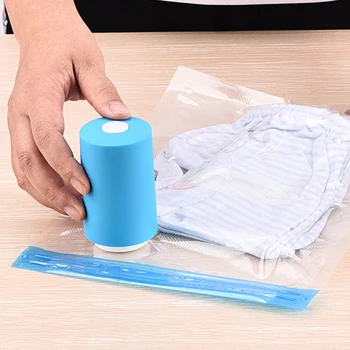 

Food Vacuum Sealer USB Household Packaging Machine Sealer Handheld Vacuum Packer With 5Pcs Recycle Bags Vacuum Sealer Food Saver