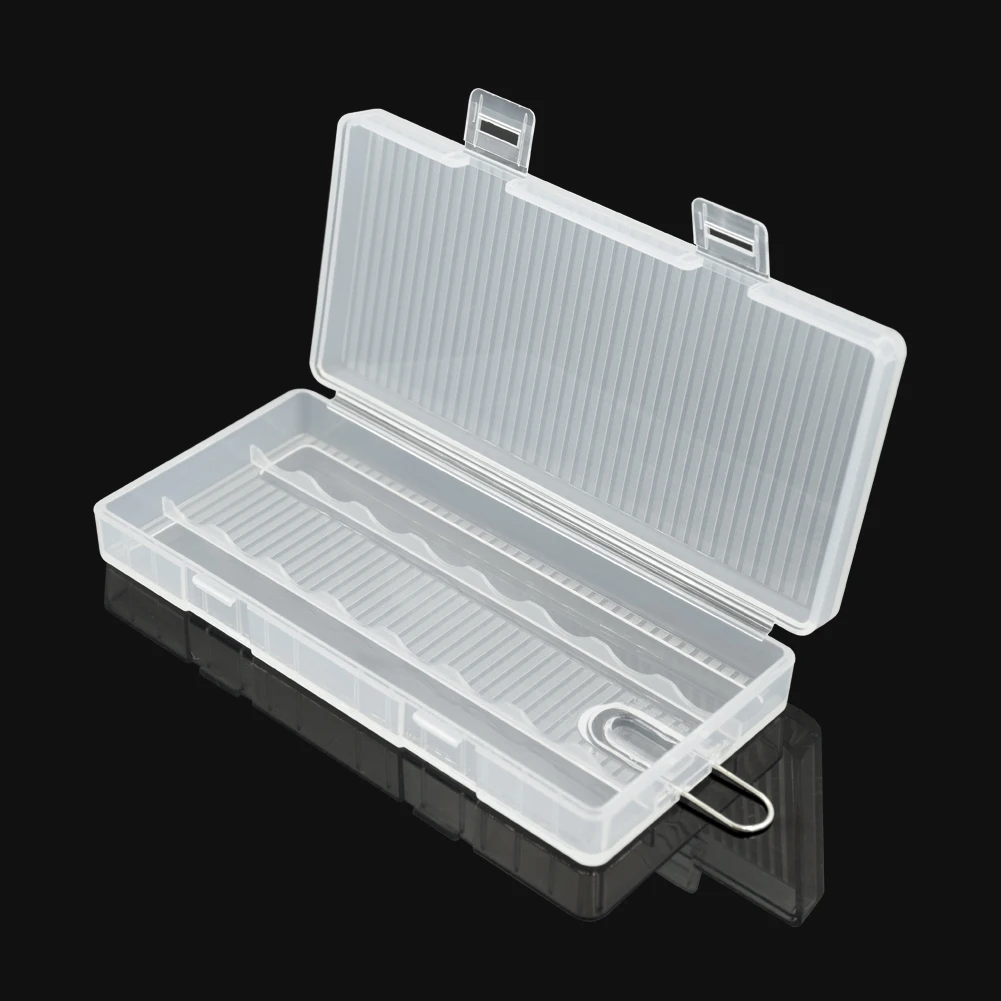 Battery storage box 2 4 8 Slots AA AAA Battery Storage Box Hard Plastic Case Cover Holder Protecting Case With Clips