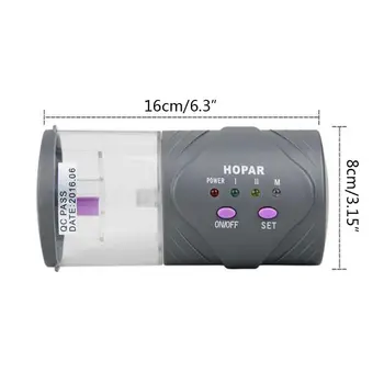 

Aquarium Automatic Fish Feeder, Daily Double II Battery-Operated Automatic Fish 37MB