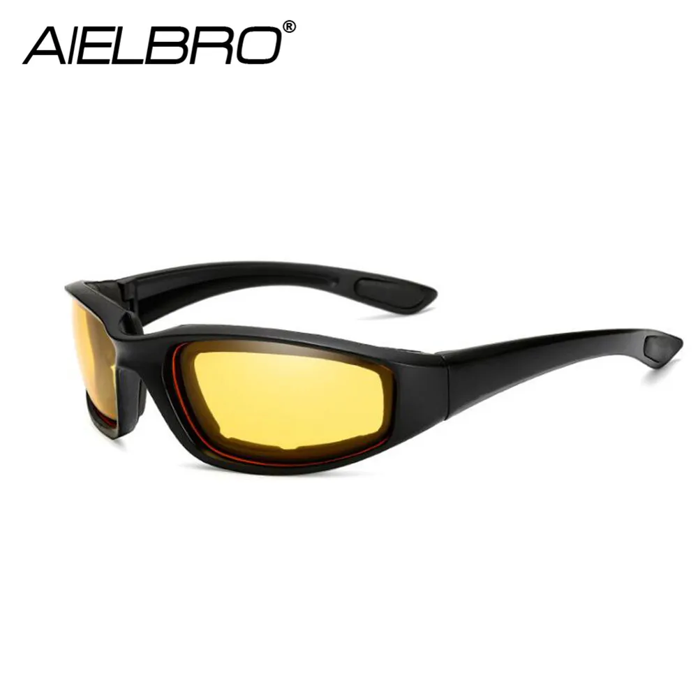 New Windproof Cycling Goggles Hunting Camping Eyewear Outdoor Bicycle Sunglasses Eye Protective Men Tactical Glasses Shooting