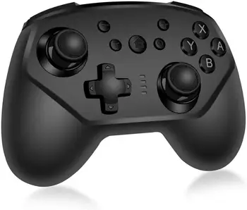 

Wireless Switch Controller Gamepad Joypad Supports Turbo & Adjustable Dual Shock Function