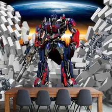 Пользовательские Настенные обои 3D индивидуальность деформации золото Сталь 3D декоративный элемент стереосистемы детская площадка обои для детской комнаты