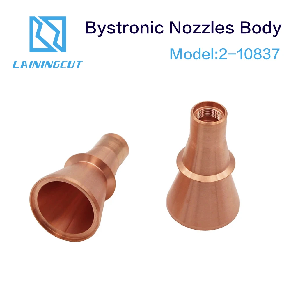 LSKCSH 10 шт./лот Bystronic насадки корпус 2-10837 Держатель сопла медный корпус машина запасные части и аксессуары