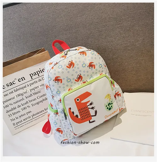 Милый детский рюкзак в детский сад, школьная сумка Mochila Escolar, От 1 до 3 лет, рюкзак для малышей, сумка для малышей - Цвет: dinosaur