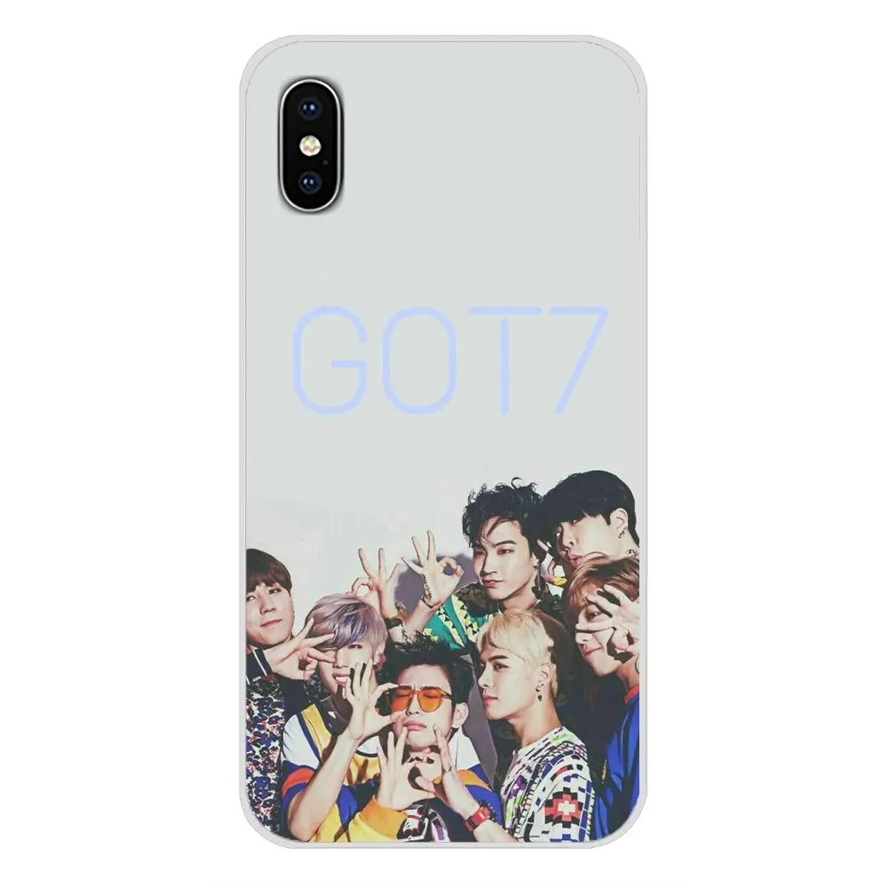 images 2 GOT7 мальчик Джексон JinYoung мягкая прозрачная сумка чехол для samsung Galaxy S3 S4 S5 мини S6 S7 край S8 S9 S10 Lite Plus Note 4 5 8 9 - Цвет: images 2