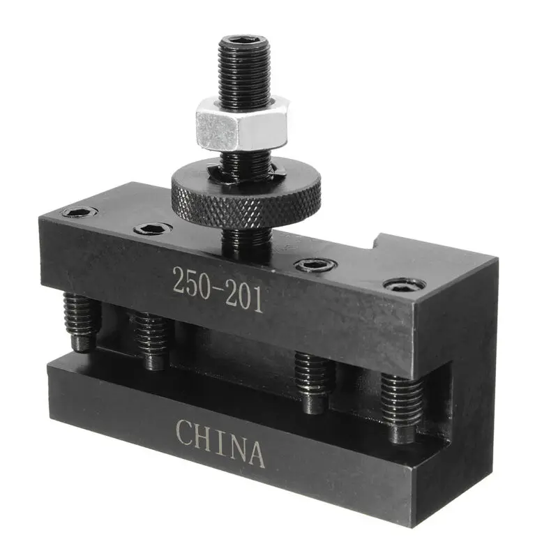 

Steel 10-15 Quick Change CNC Lathe Tool Post Turning Facing Holder NO.250-201