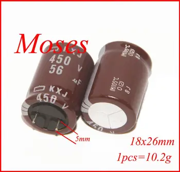

450v 56uf 100% Original new NCC KXJ Electrolytic Capacitor Radial Capacitance 18x26mm (5pcs)