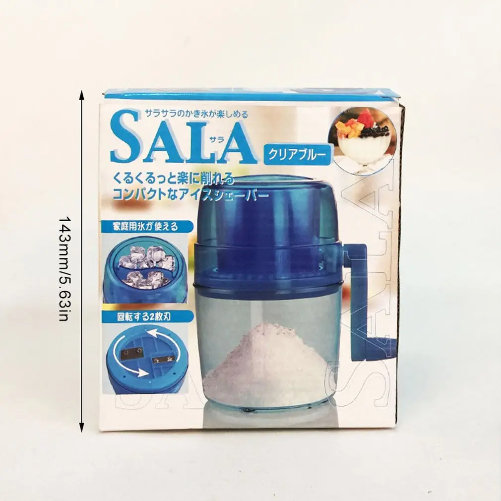 

Hand-Shake Ice Machine Manual Ice Machine Ice Machine Mini Small Sand Ice Machine Children'S Home Ice Machine