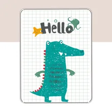 Colchoneta para cambiador de bebé, colchón impermeable lavable, alfombrillas de suelo de dibujos animados, cojín, pañal reutilizable