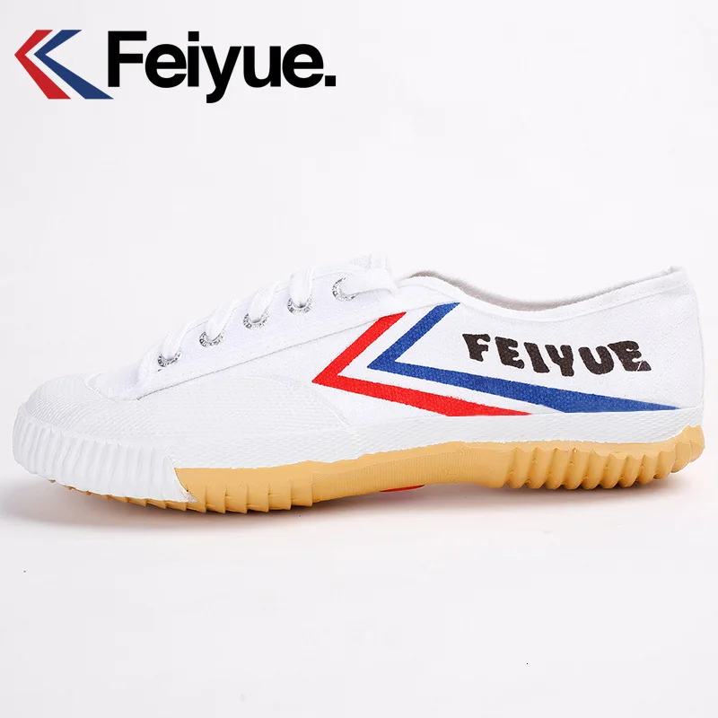 Классические кунг-фу обувь Feiyue обувь белый черный боевые искусства Taichi тхэквондо ушу Кунг Фу мягкая подошва кроссовки для мужчин tenis masculino