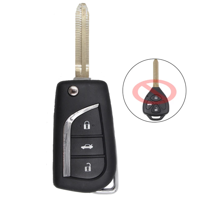 Kit de clé de voiture haute pour Toyota Yaris - Coque de clé à