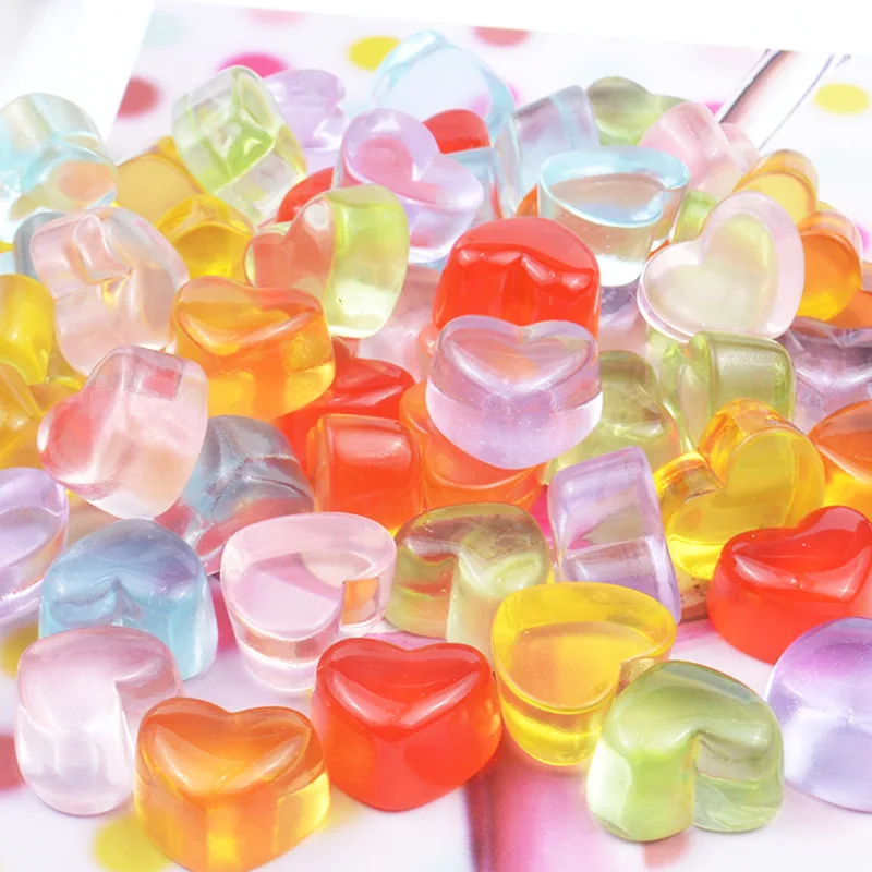 

10Pcs Slime Simulated Love Candy Polymer Slime Box Toy for Children Charms Modeling Clay DIY Kit Accessories Kids Plastic Gift