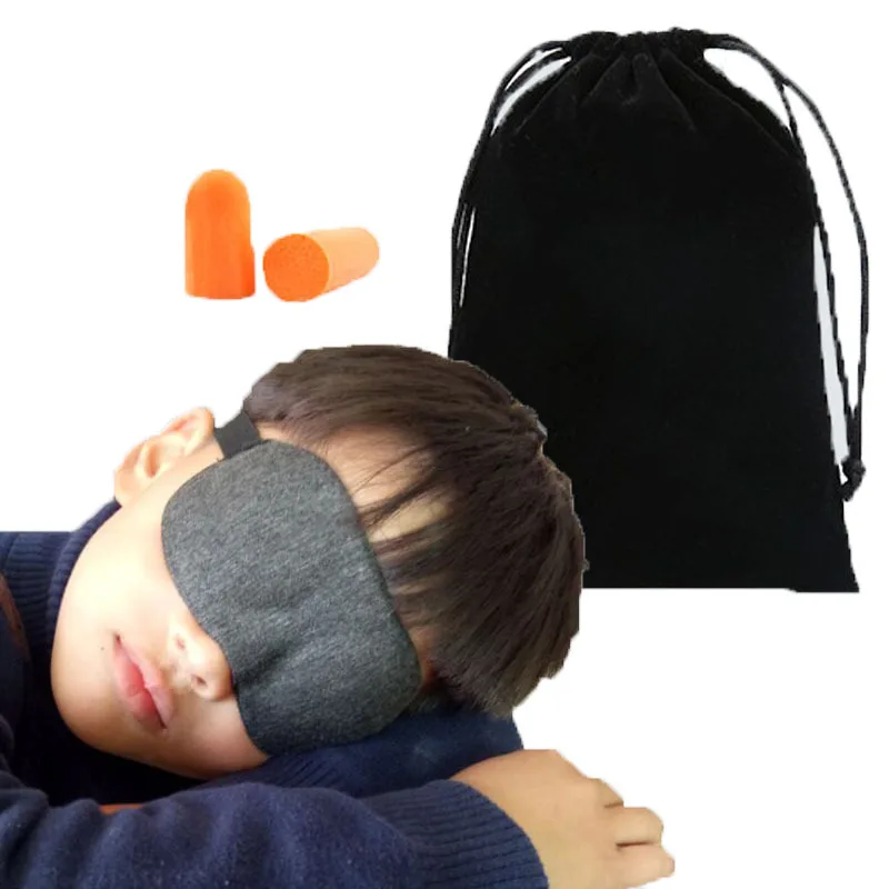 

3D Eye Patch Cotton Breathable Blackout Mitigate Eyestrain Protection Eye Patch Cartoon Parent And Child Eye Patch Customizable