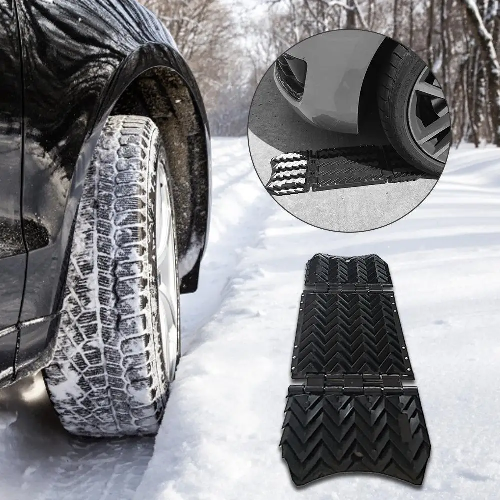 Противоскользящий коврик для автомобильных колес, универсальная противоскользящая пластина, автомобильные цепи для снега, автомобильный захват колеса, треки, тяговый коврик, зимний безопасный коврик для вождения
