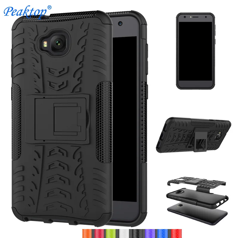 Armor Rugged Impact Cases for ASUS 4selfile Lite ZenFone live plus ZB553KL ZD553KL Shockproof TPU Bumper + Hybrid Hard PC Covers | Мобильные