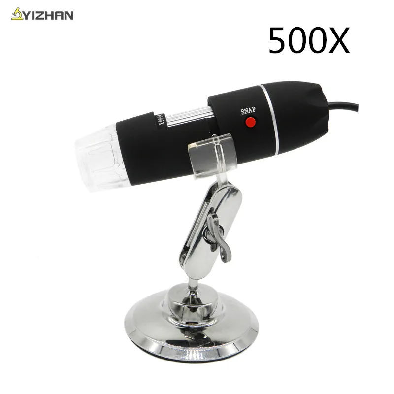 

Professional USB Digital Microscope 500X Electronic Electronic Stereo USB 8 LED Digital USB Microscope Endoscope Zoom Camera