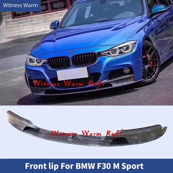 

For BMW 3 Series F30 MP Style 2012-2018 M Sports Version Front Bumper lip Splitters Spoiler Carbon Fiber FRP Car body kit