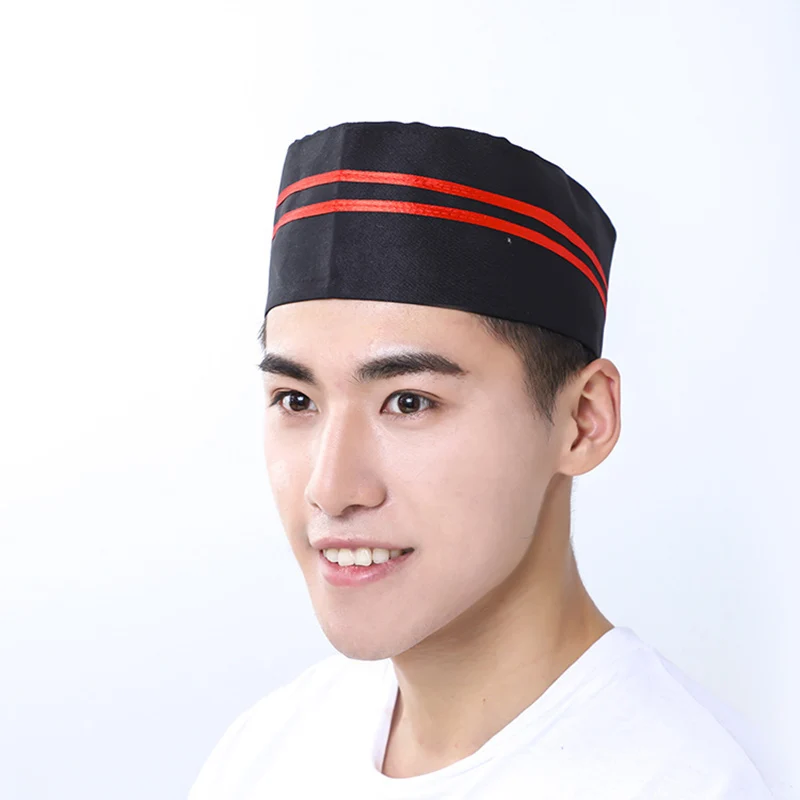 Japanese Style Chef Hat Gorro Cocinero Sushi Costume Kitche Restaurant Cook Uniform Catering Patisserie Food Service Work Cap