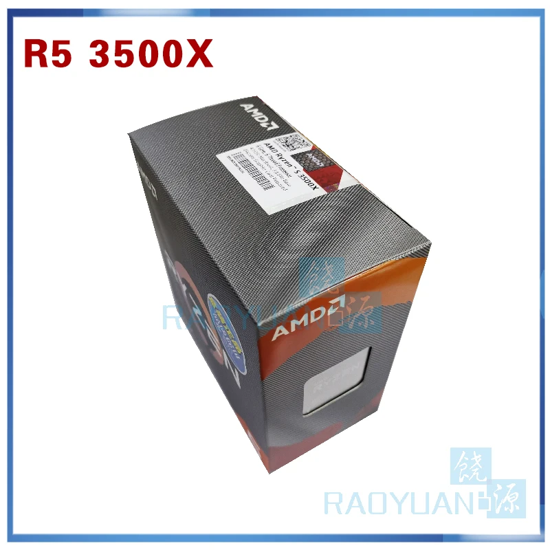 

New AMD Ryzen 5 3500X R5 3500X 3.6 GHz Six-Core Six-Thread CPU Processor 7NM 65W L3=32M 100-000000158 Socket AM4 With Cooler Fan