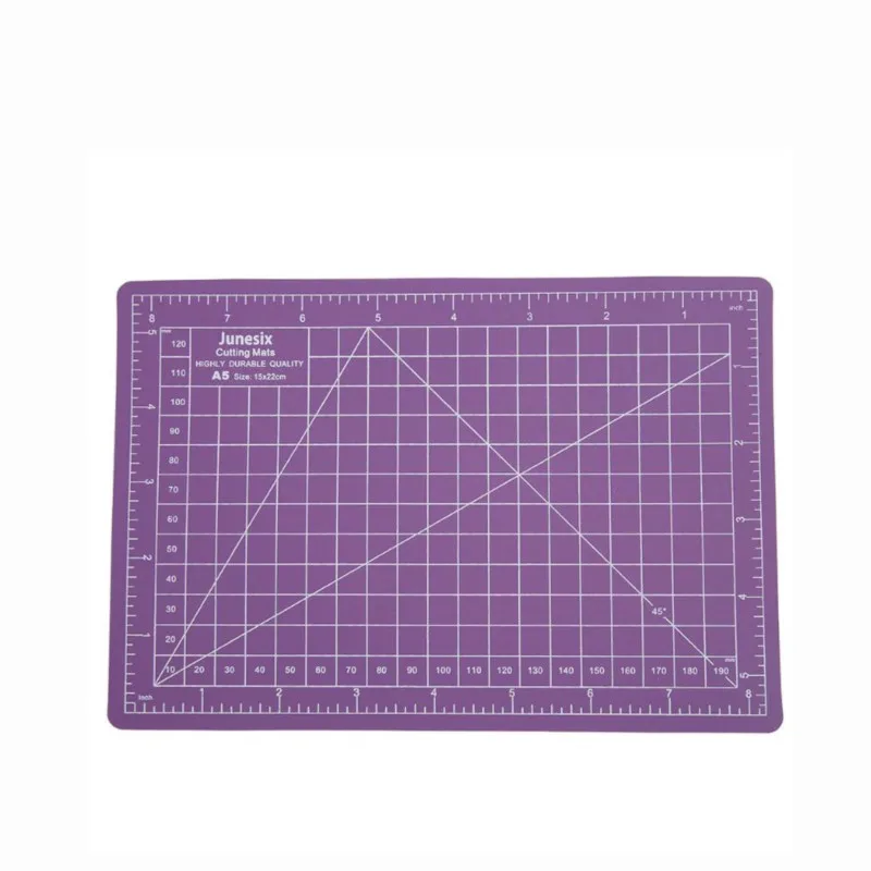 

DIY A5 Sewing Cutting Mat Double-sided Self-healing Handmade Patchwork Tool PVC Self-recovery Protect Blades Cutting Mat New