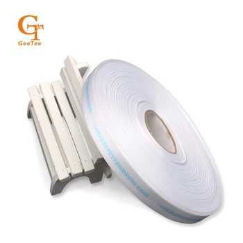 

custom brand logo printed satin silk ribbon, wedding name printing gift packaging bottle ribbons,party gift decoration ribbons