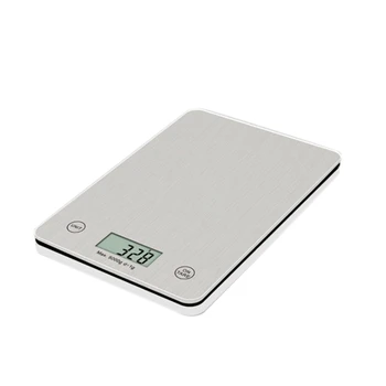 

Digital Kitchen Scale, Multifunction Food Scale with LED Sn Display,Tempered Glass Platform,Battery Included