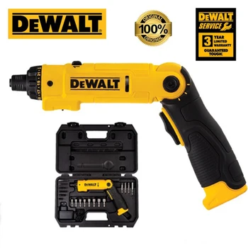 Best Dewalt Mini Electrical Screwdriver Set DCF008 Smart Cordless Electric Screwdrivers USB Rechargeable Handle With 45 Bit Set Drill