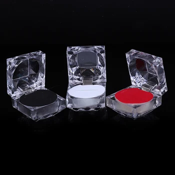 

Velvet Ring Box Square Jewelry Box Valentine's Day Ring Box With Detachable Lid