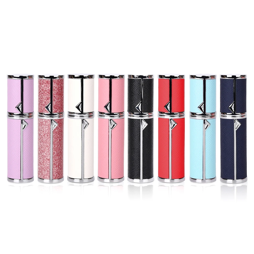 

TonkinTen Perfume Bottle Refillable Mini Perfume Atomizer 5ml Spray Bottle Leakproof Mini Container Buttom Filling Valve Travel