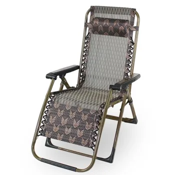 

Lounge Chair Folding Lunch Break Summer Cool Nap Bed Simple Single Balcony Home Leisure Portable Multi-function Ultra Light