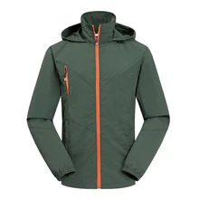 Мужская и женская походная куртка с капюшоном, непромокаемая ветрозащитная спортивная одежда, осенне-зимние майки для активного отдыха, большие размеры, S-4XL, рубашки