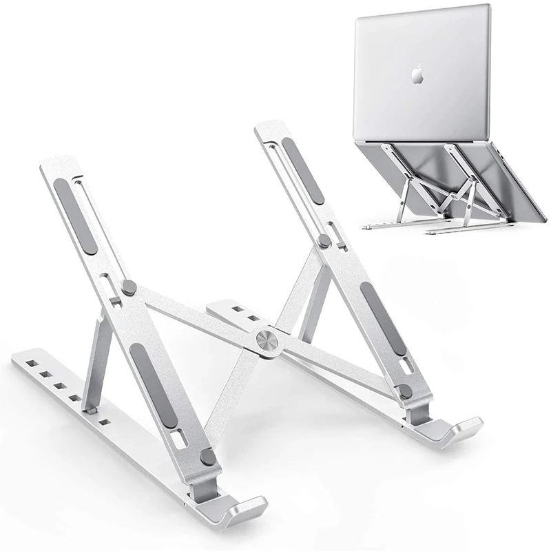 

Laptop Mounts for MacBook Air Pro/Dell XPS/Lenovo More 10-15.6 inches laptop tablets,Adjustable Portable Stand Holder for Desk