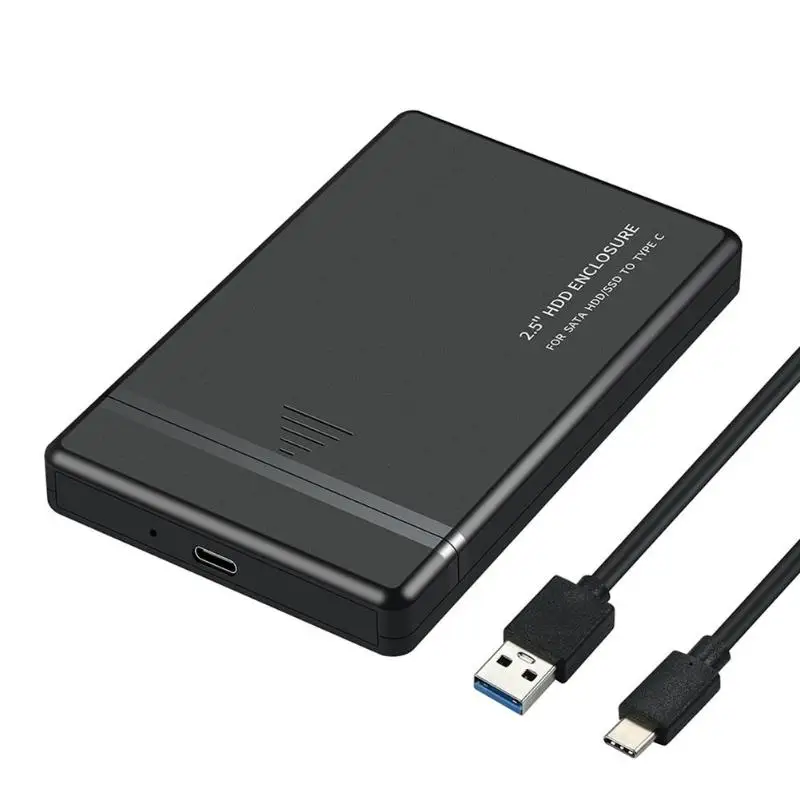 Type-c 2,5 дюймов HDD SSD чехол Sata для USB C 3,0 2,0 адаптер Бесплатный ящик для инструментов жесткий диск Корпус HDD диск Жесткий диск для WIndows Mac OS - Цвет: Type-c