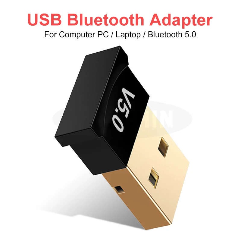 Bluetooth USB адаптер Aux аудио Dongle 5 0 передатчик приемник беспроводной для компьютера