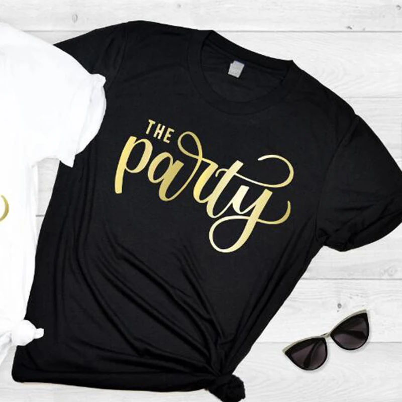 Футболка женская для вечерние НКИ модная уличная одежда с надписью Best Friend